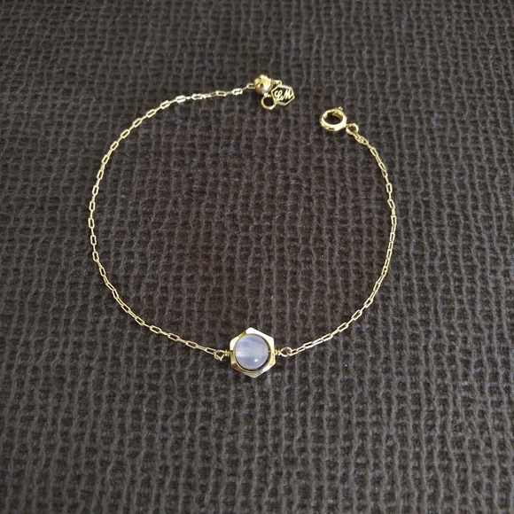 La Meno Hexagon Rose🌹Quartz💎Bracelet - Picture 13 of 15